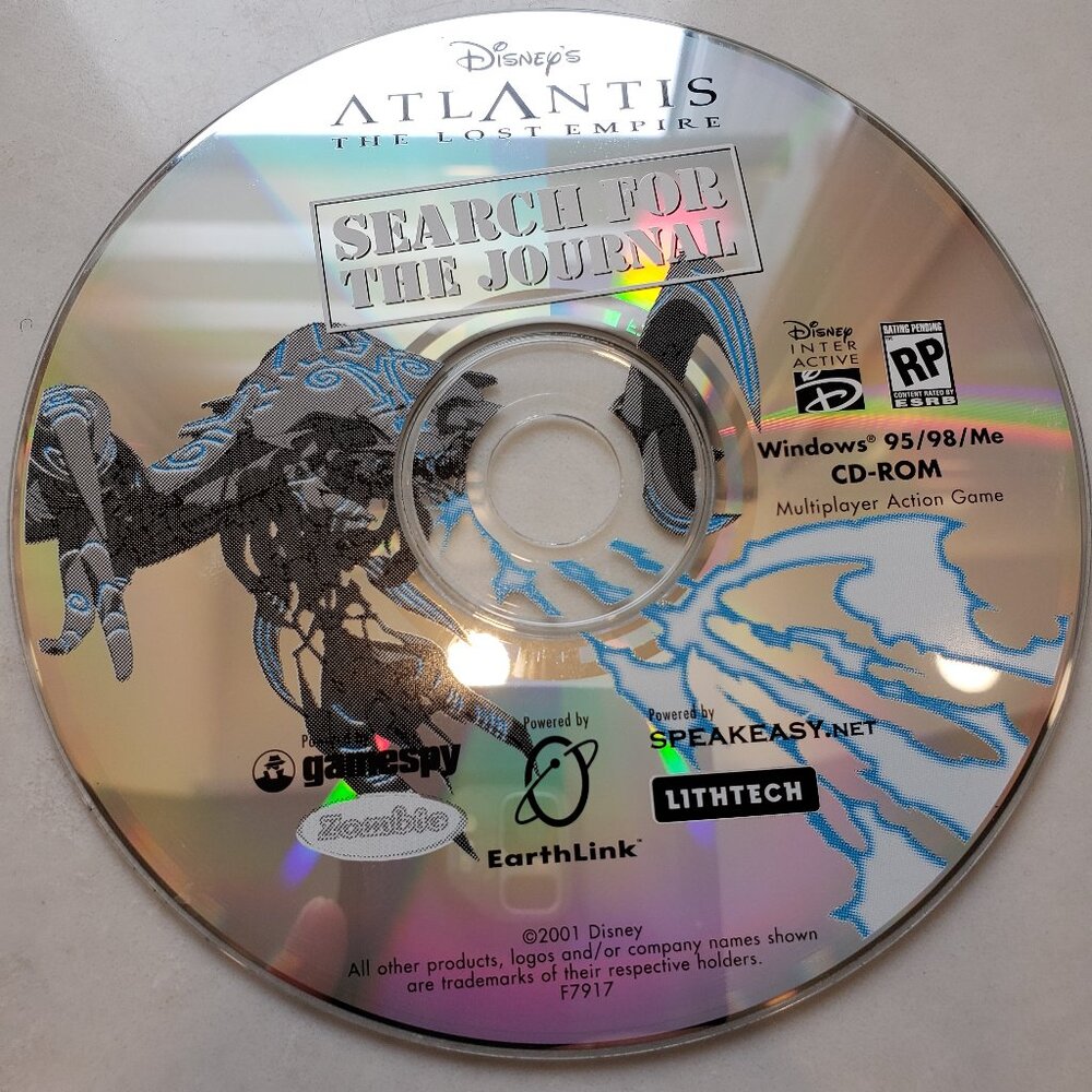 Disney Atlantis The Lost Empire: Search for the Journal PC Game